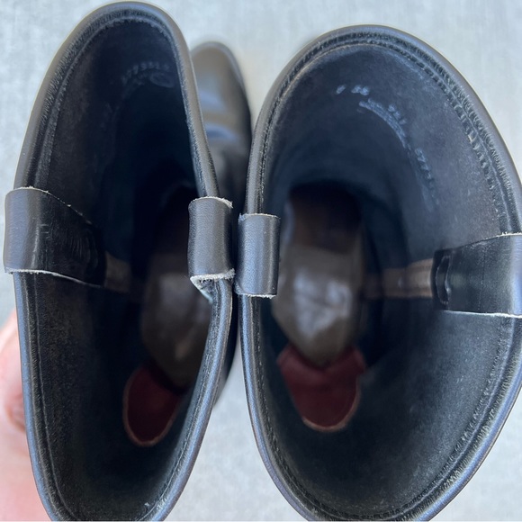 Mason Western Cowboy Boot Work Men's 12" Tall Black Size 7 3E 3X Wide - Picture 8 of 8